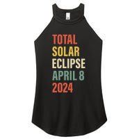 Total Solar Eclipse April 8 Women’s Perfect Tri Rocker Tank