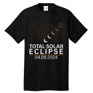 Total Solar Eclipse Tall T-Shirt