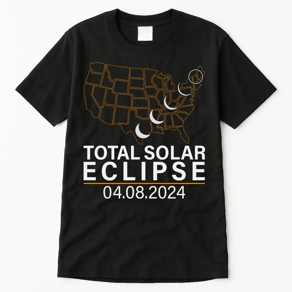Total Solar Eclipse Tall T-Shirt