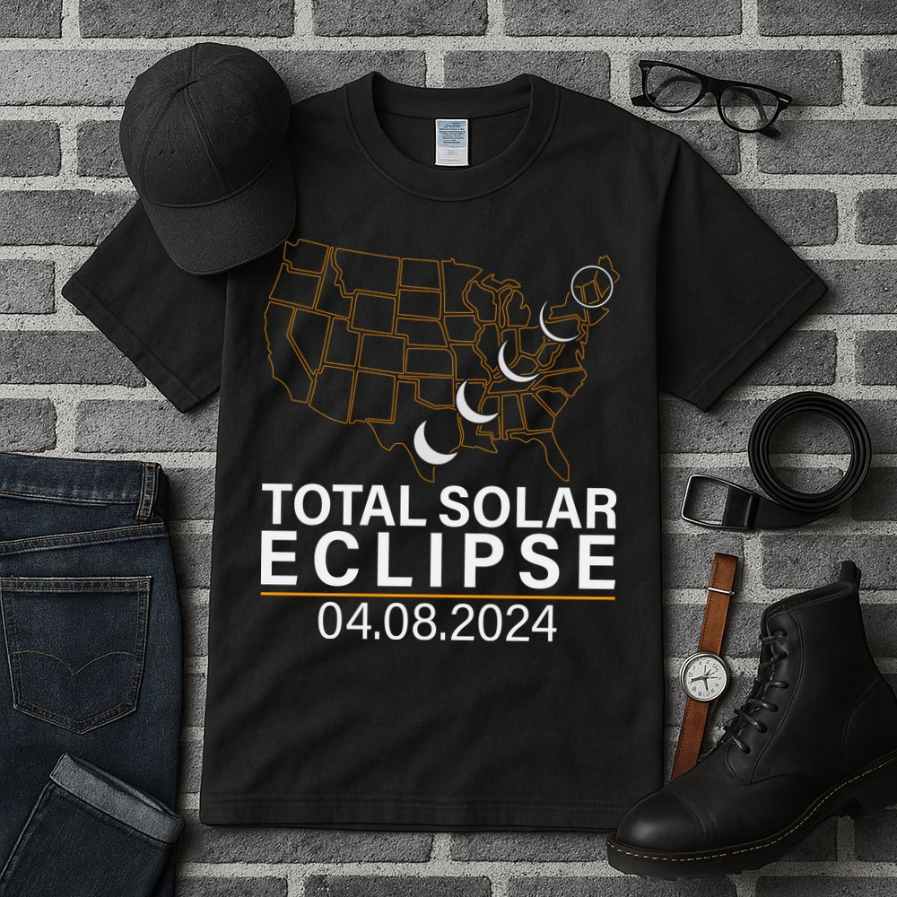 Total Solar Eclipse Tall T-Shirt