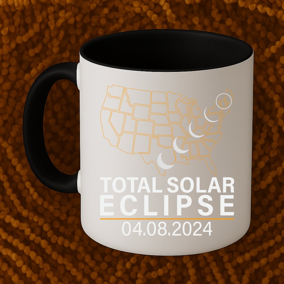 Total Solar Eclipse Mug