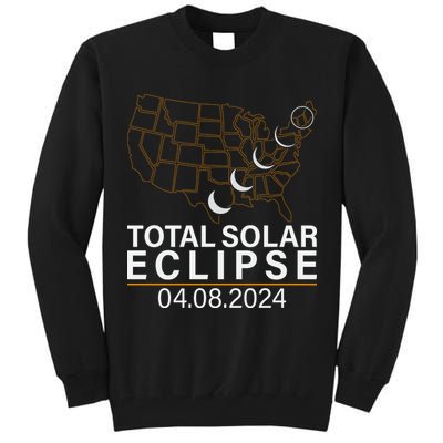 Total Solar Eclipse Tall Sweatshirt