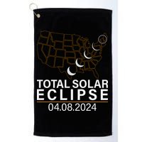 Total Solar Eclipse Golf Towel