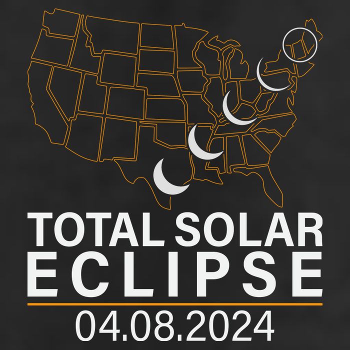 Total Solar Eclipse Golf Towel