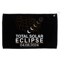 Total Solar Eclipse Grommeted Golf Towel