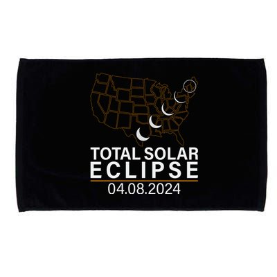 Total Solar Eclipse Microfiber Hand Towel