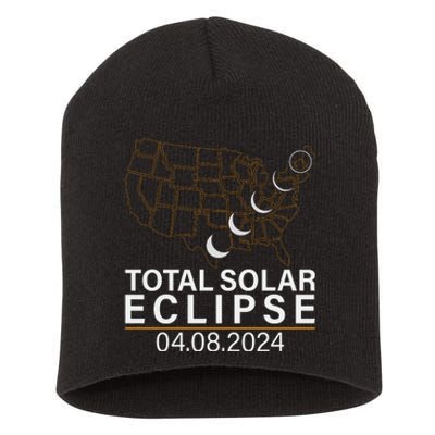 Total Solar Eclipse Short Acrylic Beanie