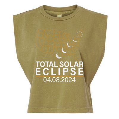 Total Solar Eclipse Garment-Dyed Women's Muscle Tee