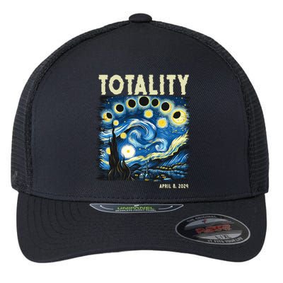 Totality Solar Eclipse 2024 Flexfit Unipanel Trucker Cap