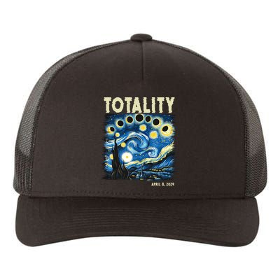 Totality Solar Eclipse 2024 Yupoong Adult 5-Panel Trucker Hat