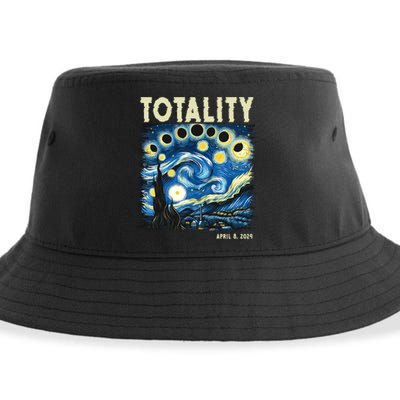 Totality Solar Eclipse 2024 Sustainable Bucket Hat