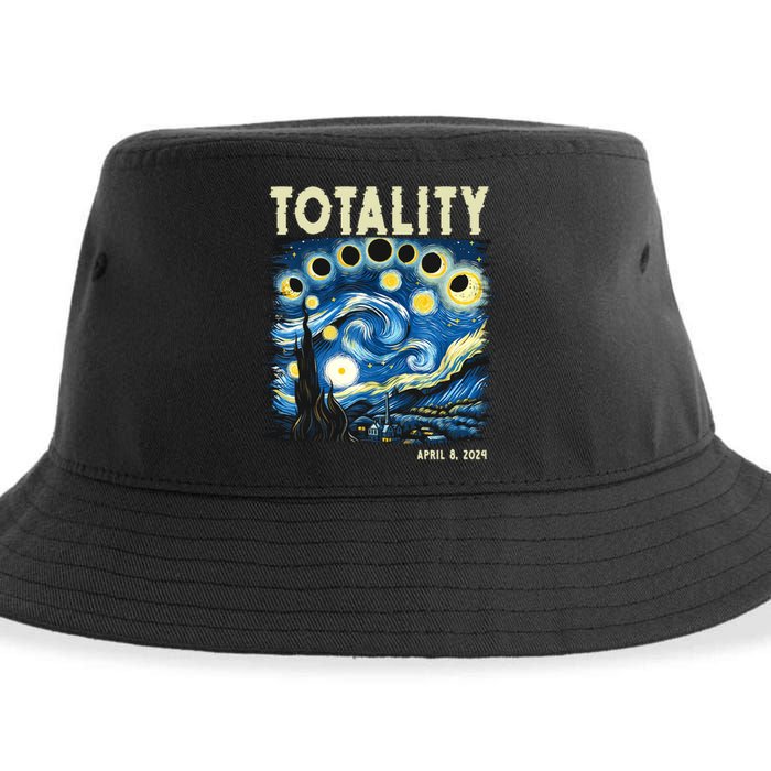 Totality Solar Eclipse 2024 Sustainable Bucket Hat