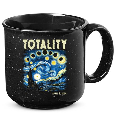 Totality Solar Eclipse 2024 15oz Campfire Ceramic Mug