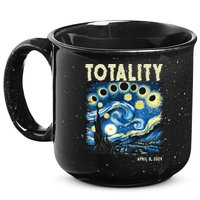 Totality Solar Eclipse 2024 15oz Campfire Ceramic Mug