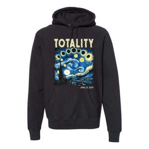 Totality Solar Eclipse 2024 Premium Hoodie