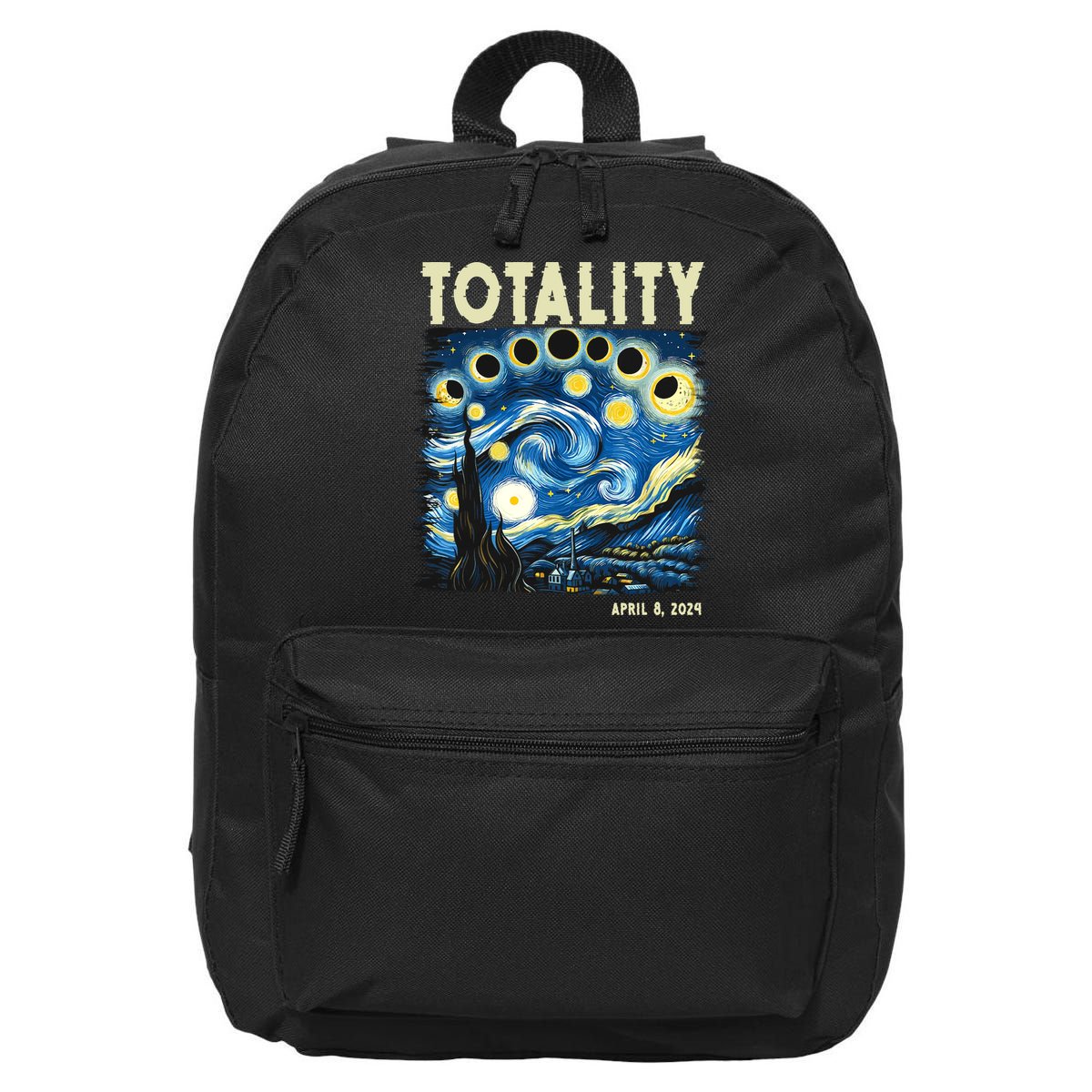 Totality Solar Eclipse 2024 16 in Basic Backpack