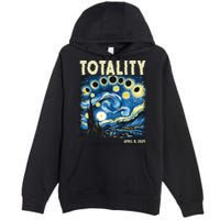 Totality Solar Eclipse 2024 Premium Pullover Hoodie