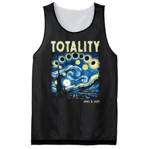 Totality Solar Eclipse 2024 Mesh Reversible Basketball Jersey Tank