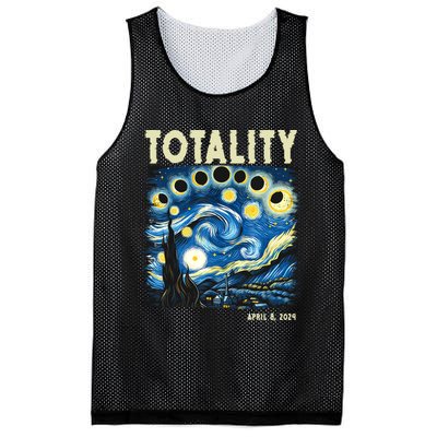 Totality Solar Eclipse 2024 Mesh Reversible Basketball Jersey Tank