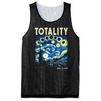 Totality Solar Eclipse 2024 Mesh Reversible Basketball Jersey Tank