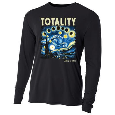 Totality Solar Eclipse 2024 Cooling Performance Long Sleeve Crew