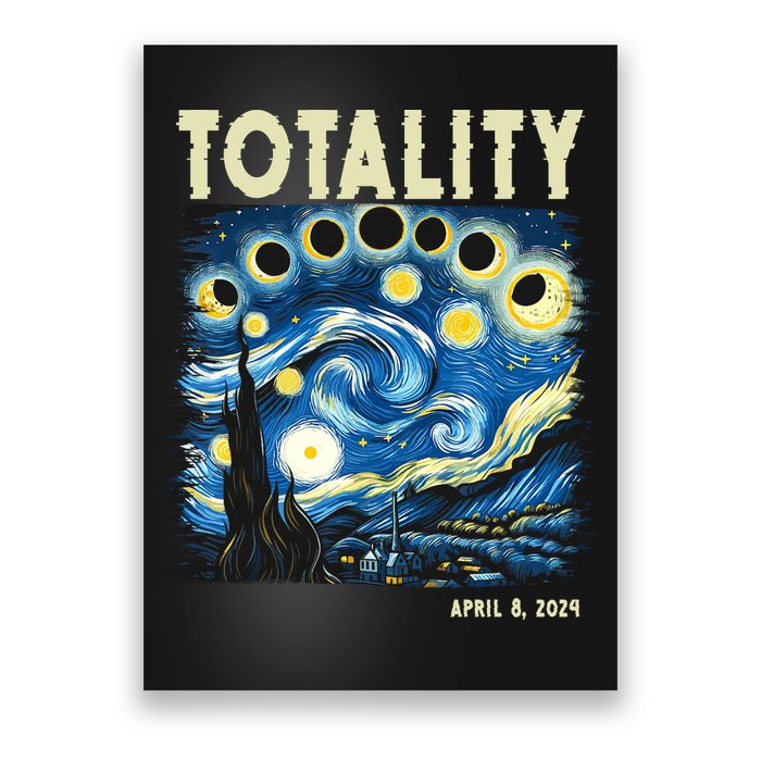 Totality Solar Eclipse 2024 Poster