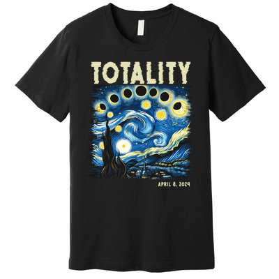 Totality Solar Eclipse 2024 Premium T-Shirt