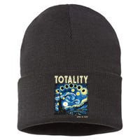 Totality Solar Eclipse 2024 Sustainable Knit Beanie