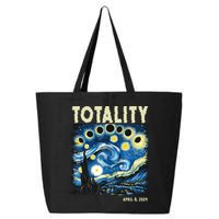 Totality Solar Eclipse 2024 25L Jumbo Tote