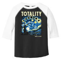 Totality Solar Eclipse 2024 Toddler Fine Jersey T-Shirt