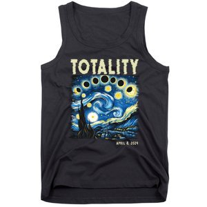 Totality Solar Eclipse 2024 Tank Top