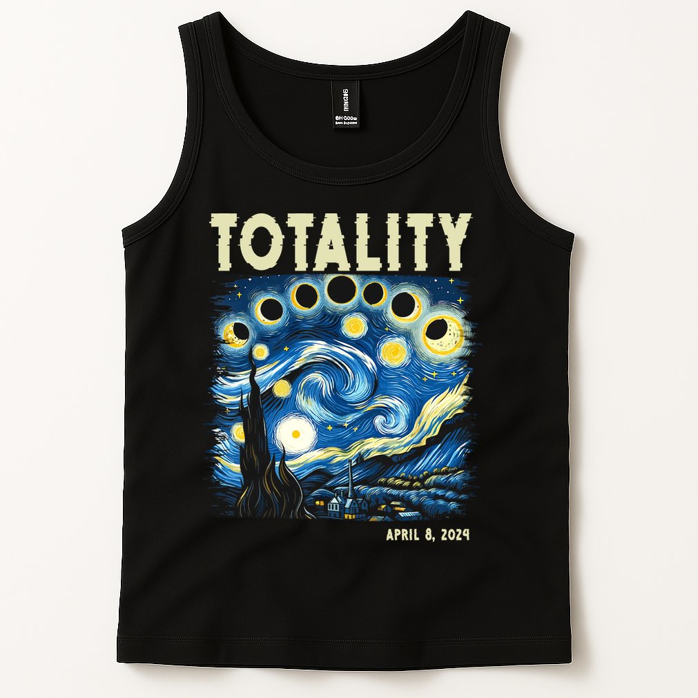 Totality Solar Eclipse 2024 Tank Top