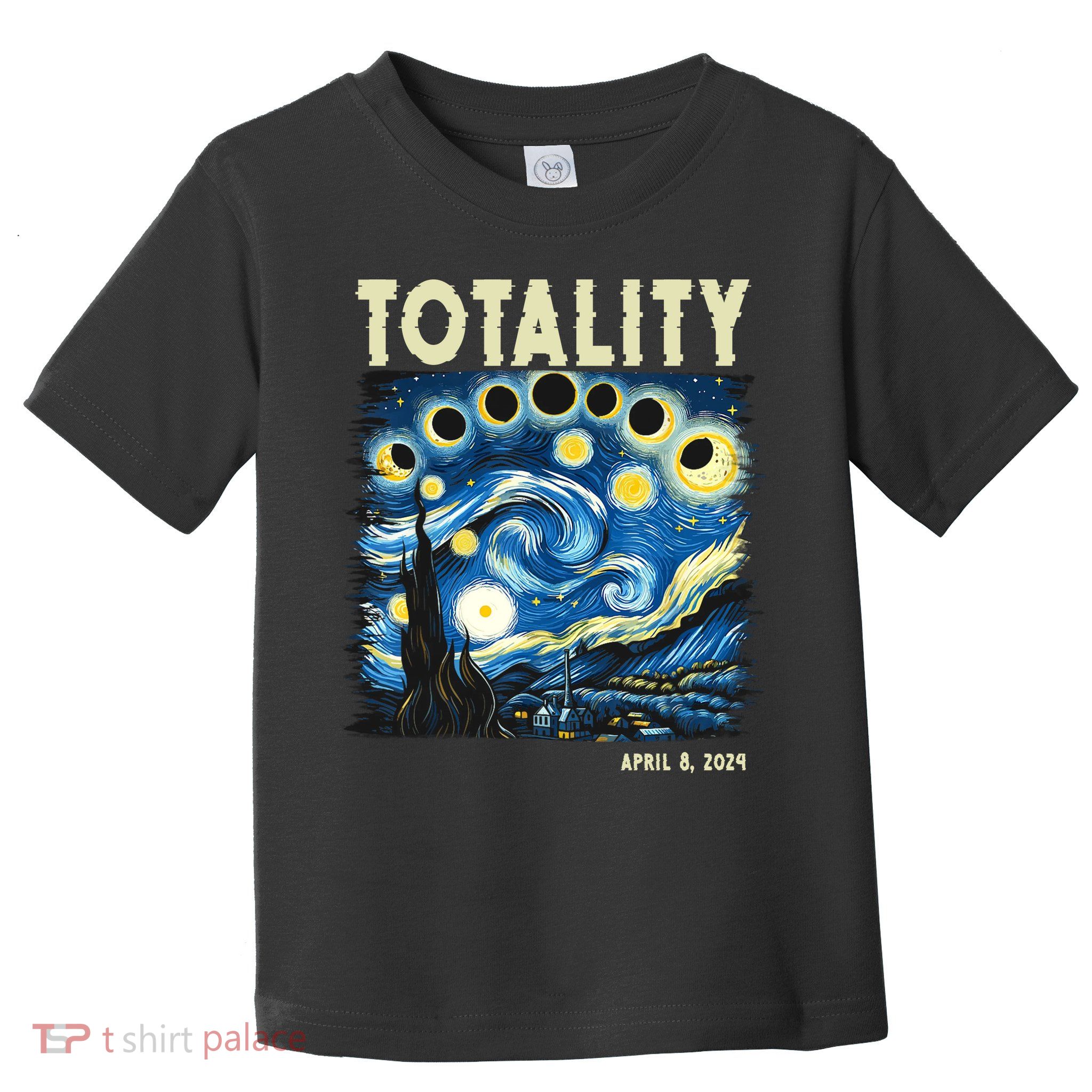 Totality Solar Eclipse 2024 Toddler T-Shirt