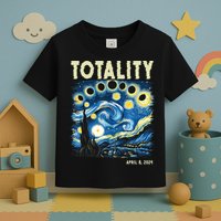 Totality Solar Eclipse 2024 Toddler T-Shirt