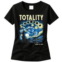 Totality Solar Eclipse 2024 Womens T-Shirt