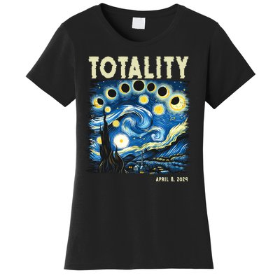 Totality Solar Eclipse 2024 Women's T-Shirt