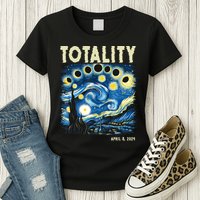 Totality Solar Eclipse 2024 Womens T-Shirt
