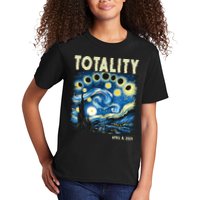 Totality Solar Eclipse 2024 Kids T-Shirt