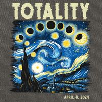 Totality Solar Eclipse 2024 Cotton Canvas Backpack