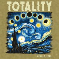 Totality Solar Eclipse 2024 Garment-Dyed Women's Muscle Tee
