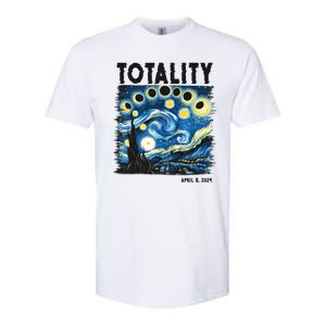 Totality Solar Eclipse 2024 Softstyle CVC T-Shirt