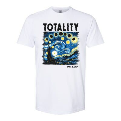 Totality Solar Eclipse 2024 Softstyle® CVC T-Shirt