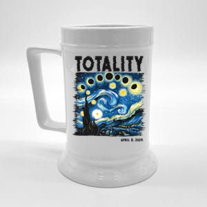 Totality Solar Eclipse 2024 Beer Stein