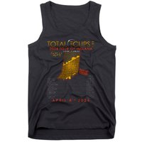 Total Solar Eclipse 2024 Of Indiana April 8th Tank Top