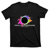 Total Solar Eclipse April 8 2024 Colorful Splash Totality T-Shirt