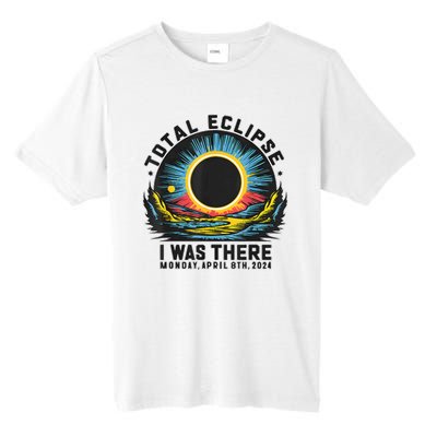 Total Solar Eclipse I Was There Monday Tall Fusion ChromaSoft Performance T-Shirt