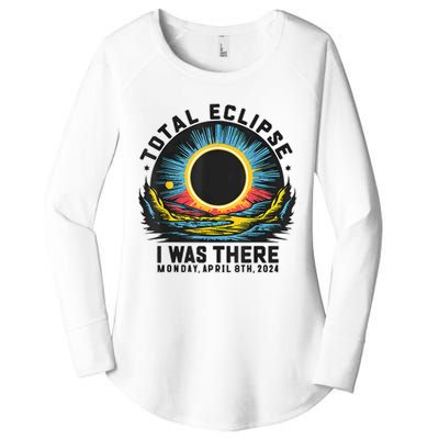 Total Solar Eclipse I Was There Monday Women's Perfect Tri Tunic Long Sleeve Shirt