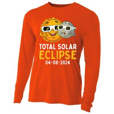 Total Solar Eclipse April 8 2024 Cooling Performance Long Sleeve Crew