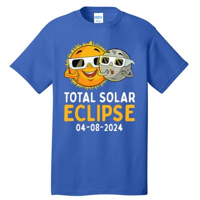 Total Solar Eclipse April 8 2024 Tall T-Shirt