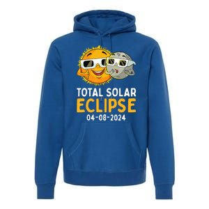 Total Solar Eclipse April 8 2024 Premium Hoodie